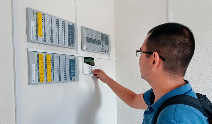 Пожарная и охранная сигнализация для складов